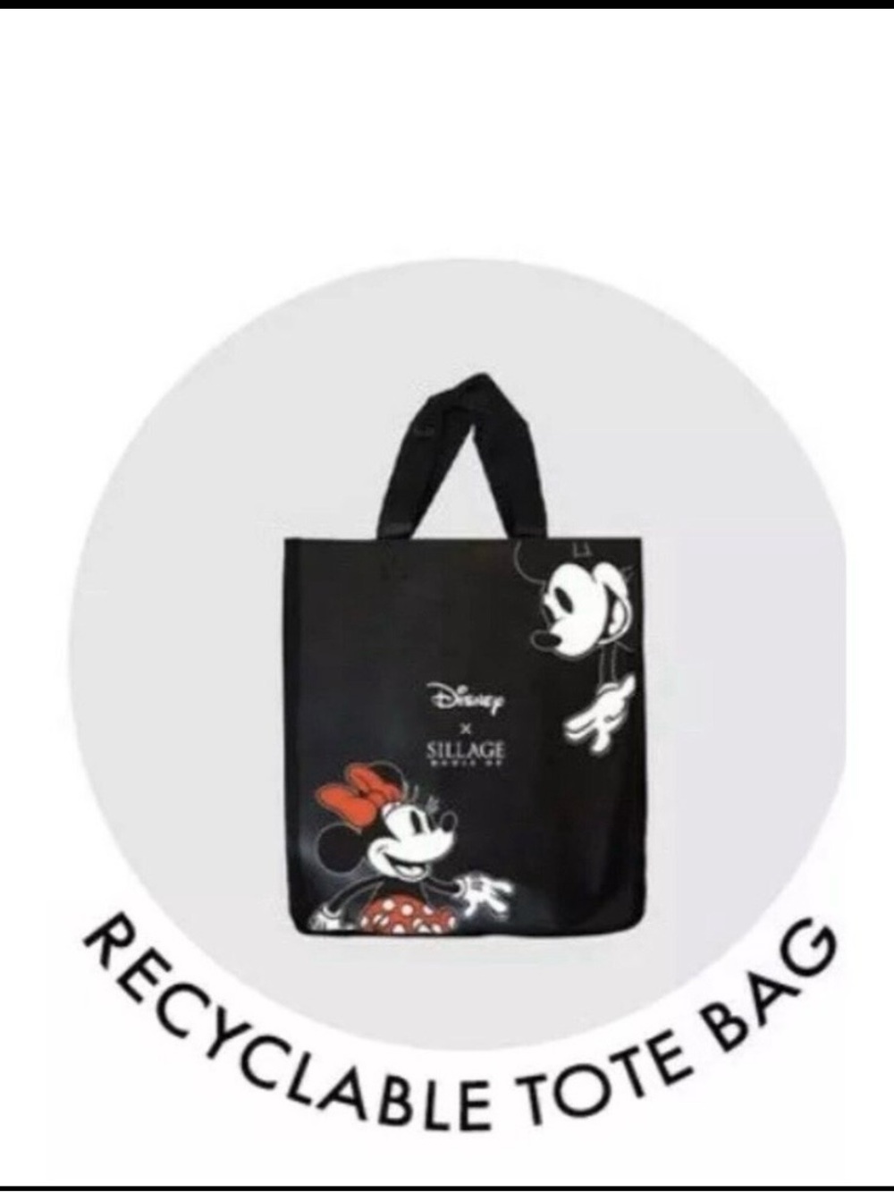 House Of Sillage x Disney Tote Bag & Box NEW